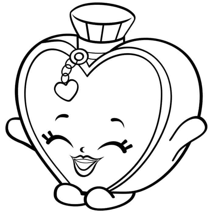 Shopkins Cookie Coloring Pages