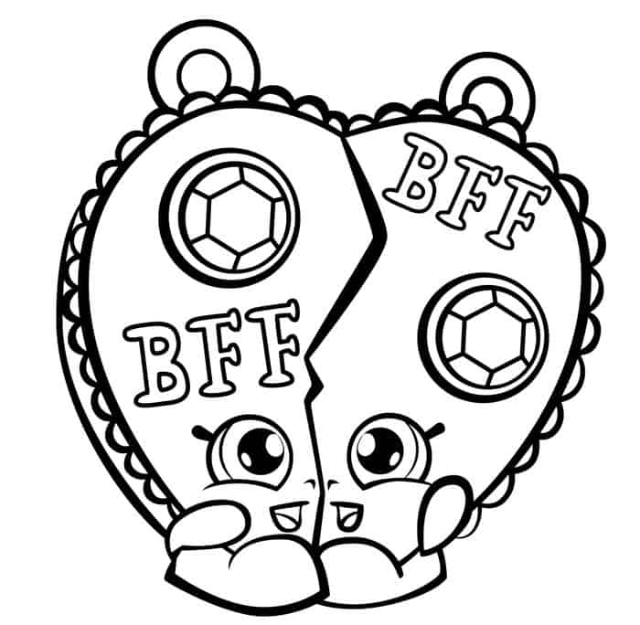 Shopkins Free Printables Coloring Pages