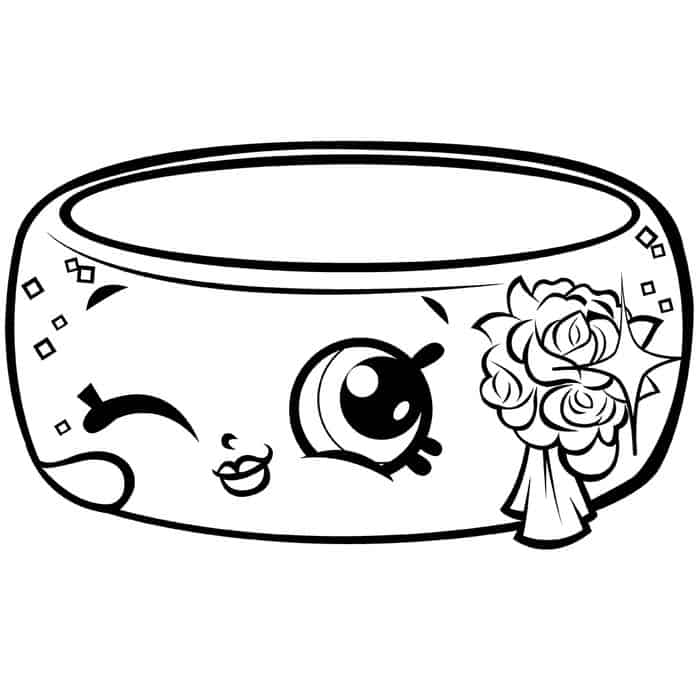 Shopkins Printable Coloring Pages