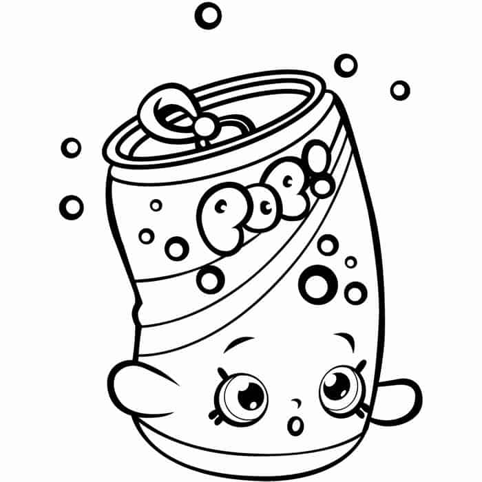 Shopkins Shoppies Coloring Pages