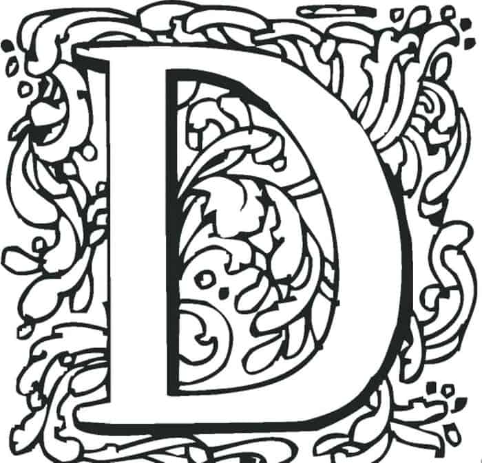 Simple Coloring Pages For Teens