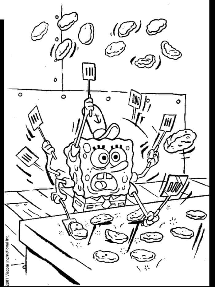 Spongebob Coloring Pages Free Printable