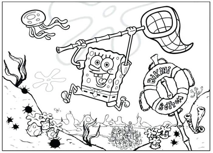 Spongebob Coloring Pages To Print