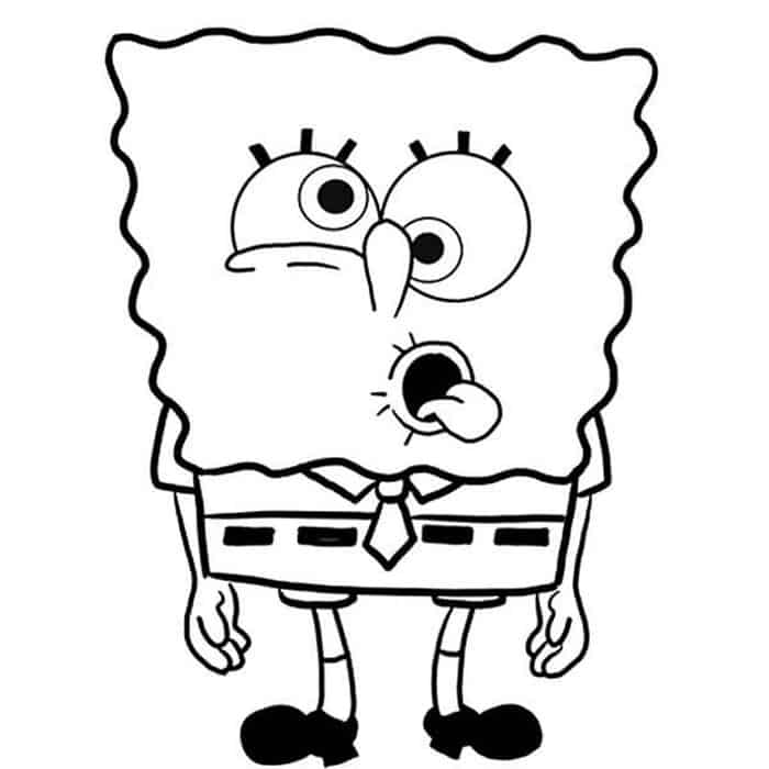 Spongebob Printable Coloring Pages