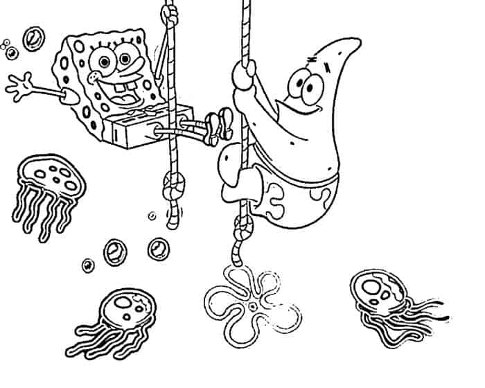 Spongebob Squarepants Coloring Pages To Print