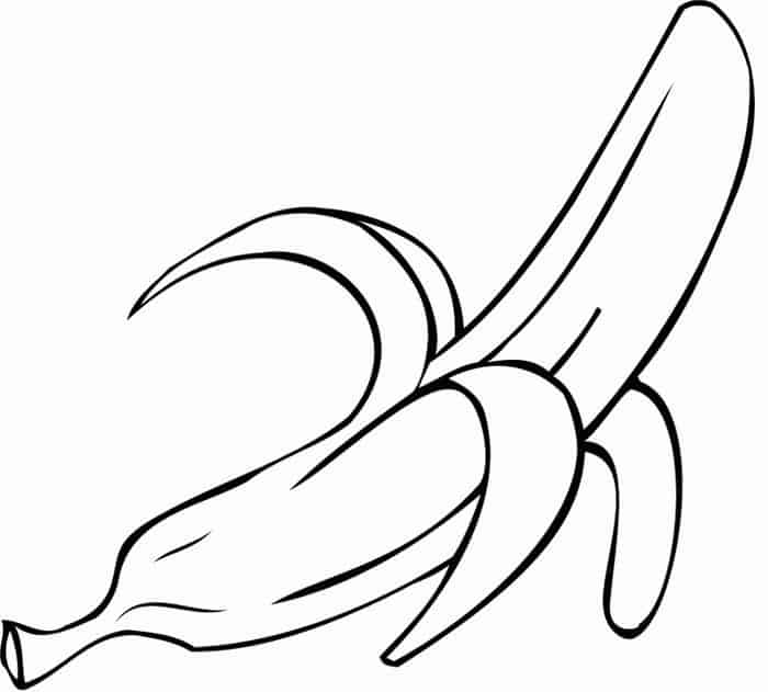 Super Banana Coloring Pages