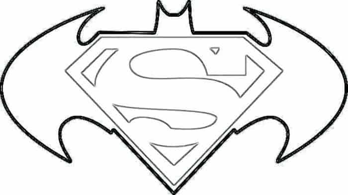 Superman Vs Batman Coloring Pages