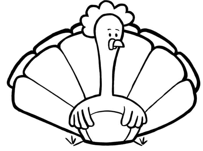 Thanksgiving Coloring Pages For Toddlers