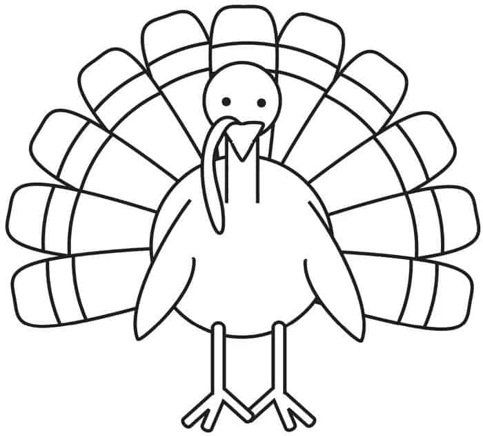 Thanksgiving Fall Coloring Pages 1