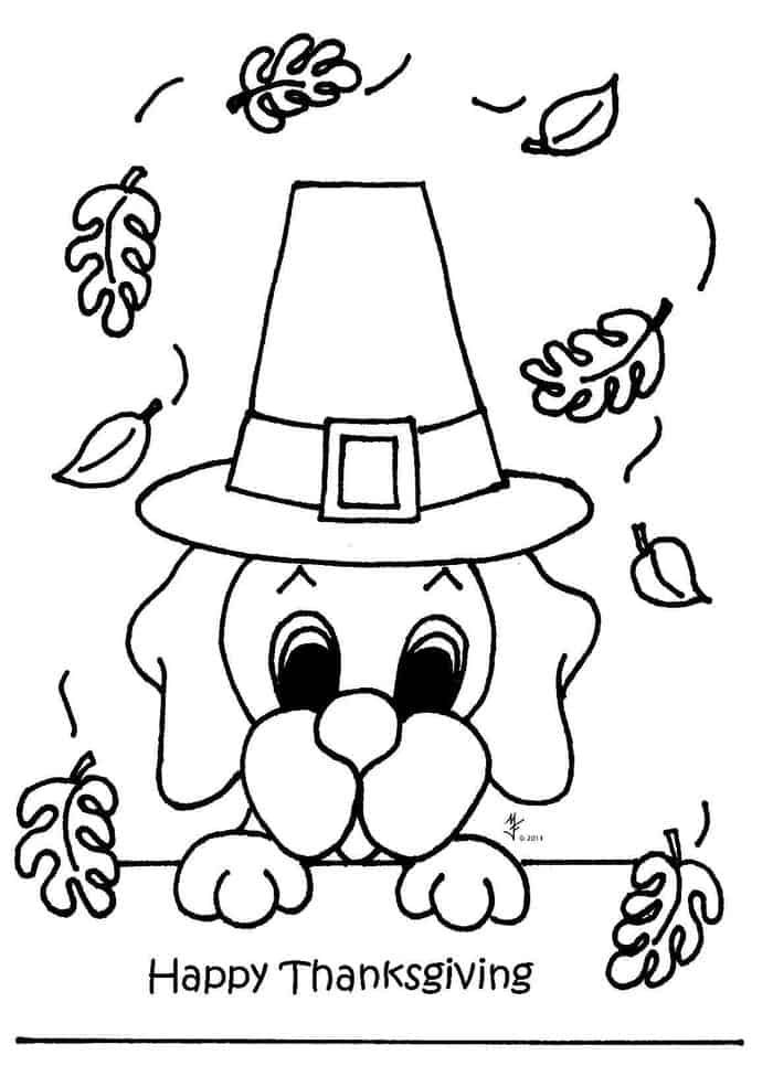 Thanksgiving Food Coloring Pages
