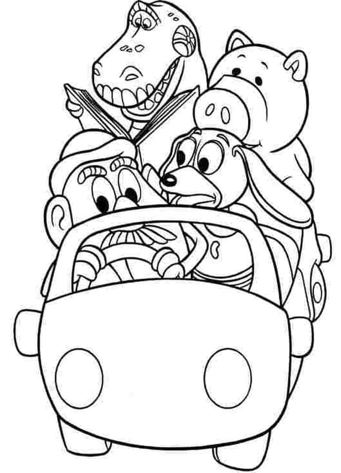 Toy Story 3 Printables Coloring Pages