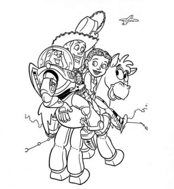 Toy Story Coloring Pages