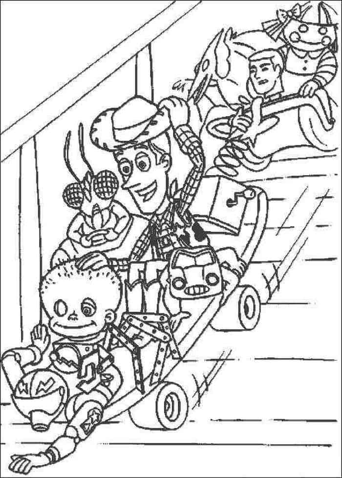 Toy Story Free Printable Coloring Pages