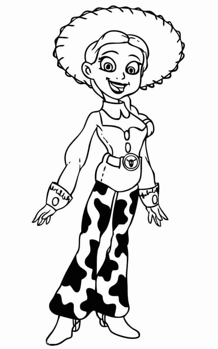 Toy Story Jessie Coloring Pages