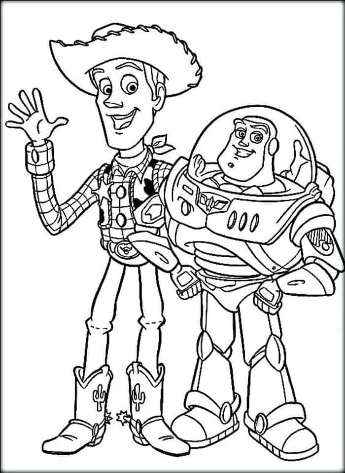 Toy Story Online Coloring Pages