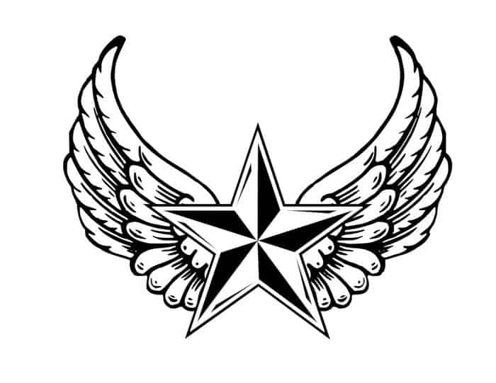 7 Stars Coloring Pages