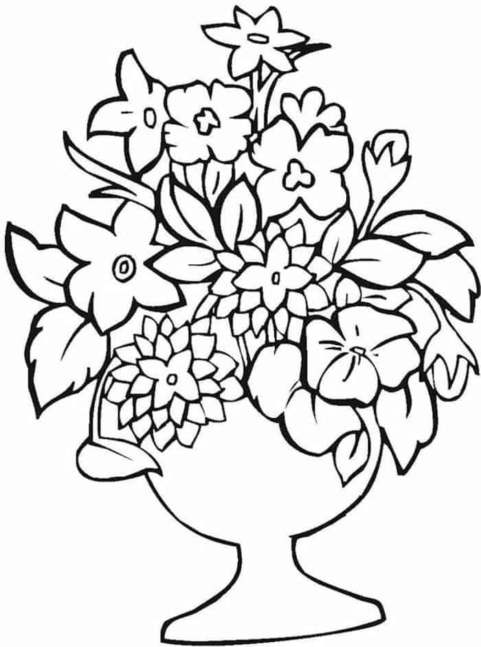 Adult Coloring Pages Patterns Flowers