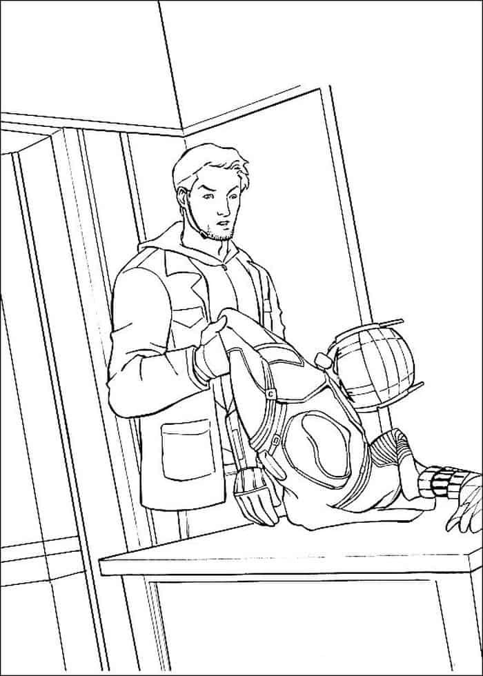 Ant Man 2015 Coloring Pages