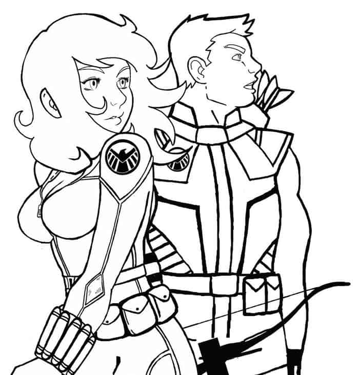 Avengers Assemble Coloring Pages