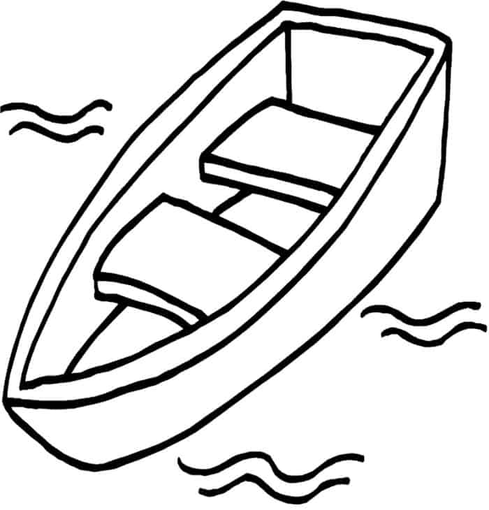 Boat Coloring Pages