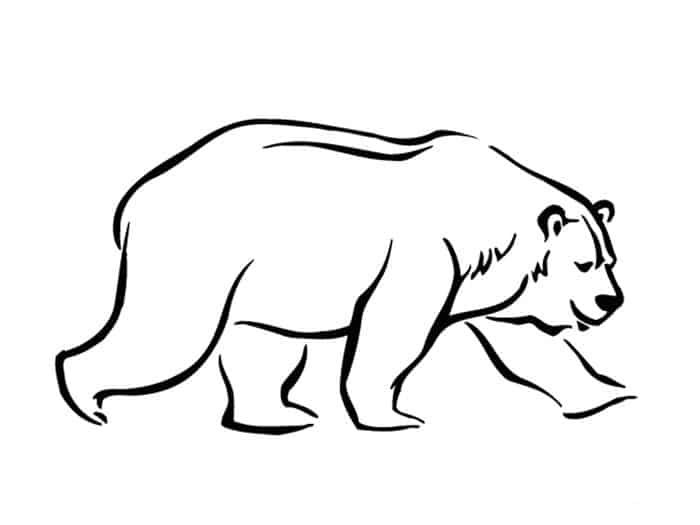 Brown Bear Brown Bear Coloring Pages
