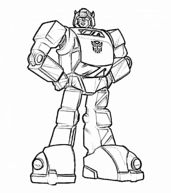 Cartoon Bumble Bee Coloring Pages
