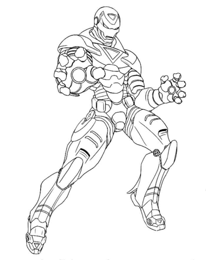Coloring Pages Avengers Infinity War