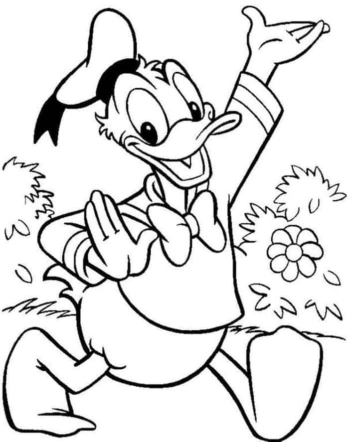 Coloring Pages Donald Duck