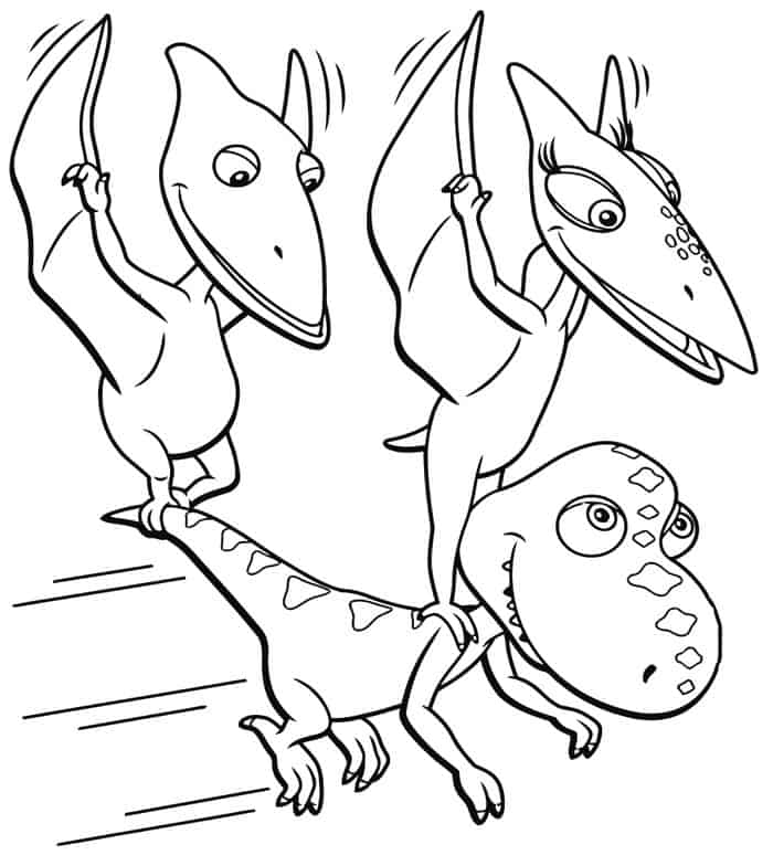 Coloring Pages For Dinosaurs