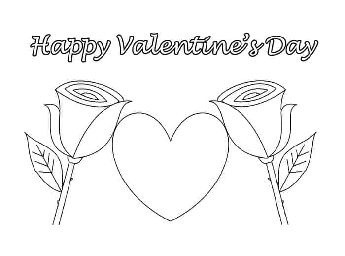 Coloring Pages For Valentines Day