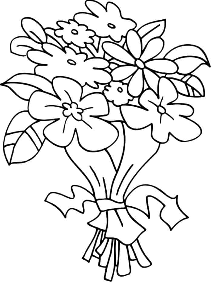 Coloring Pages Of Flowers