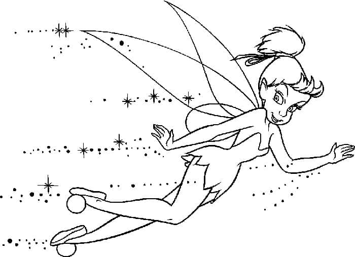 Coloring Pages Tinkerbell