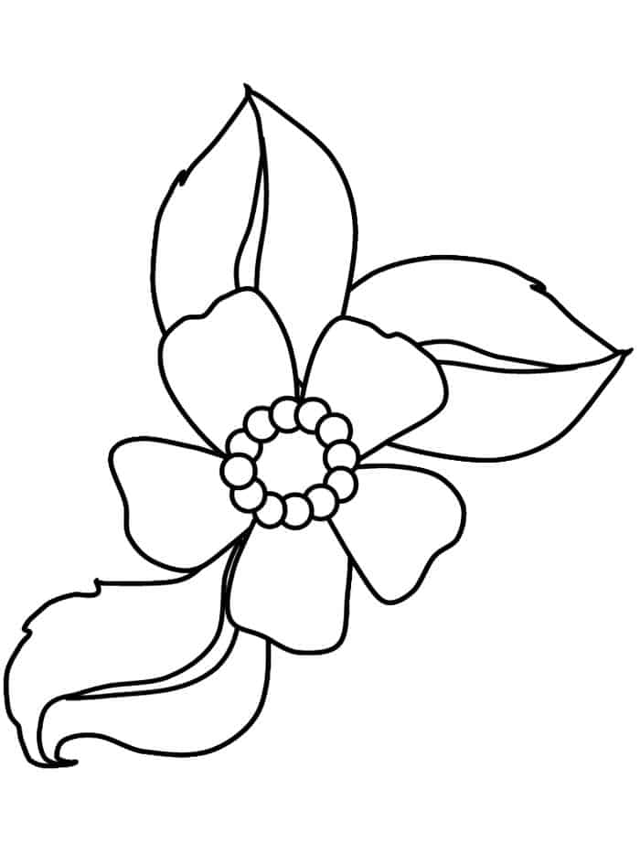 Coloring Pages With Flowers