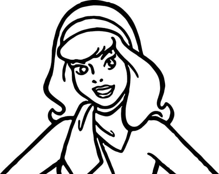 Daphne Scooby Doo Coloring Pages