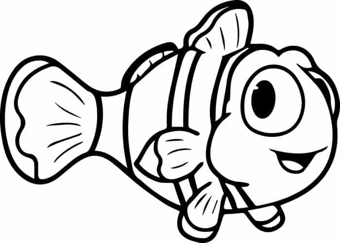 Fish Coloring Pages For Kids