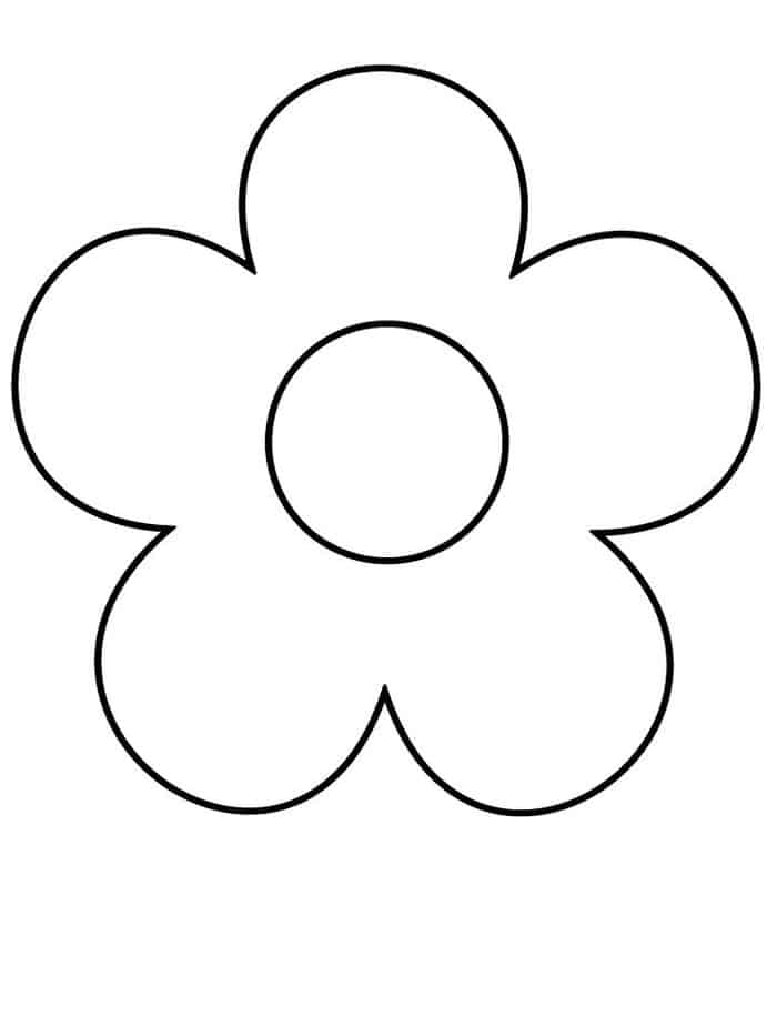 Flowers Coloring Pages For Kids