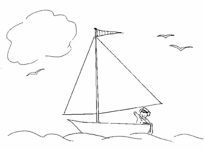 Free Printable Coloring Pages Billion Kids Tv Police Boat
