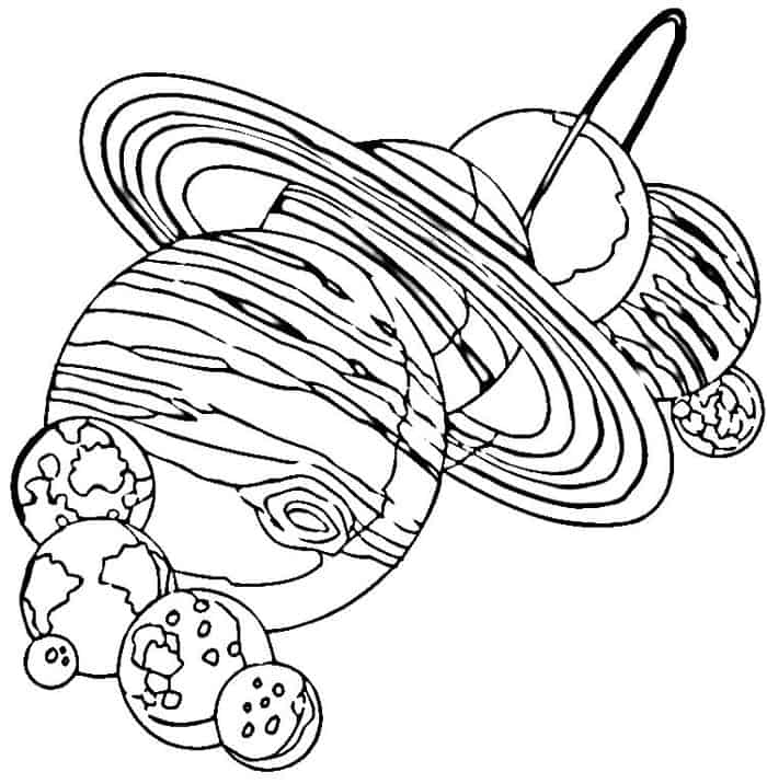 Free Printable Solar System Coloring Pages