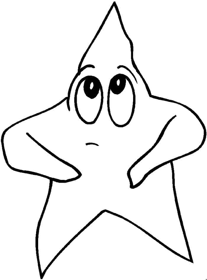 Free Stars Coloring Pages