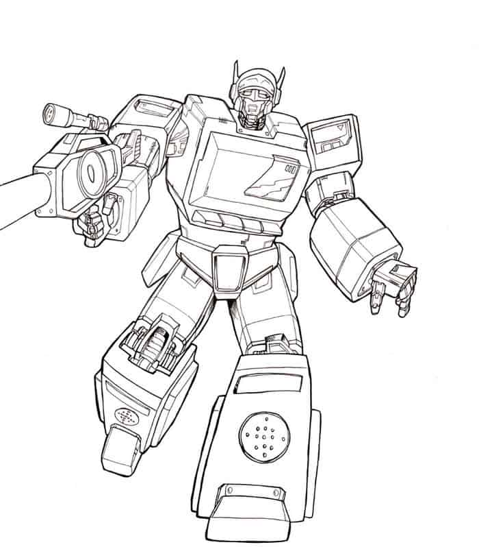 Free Transformers Coloring Pages