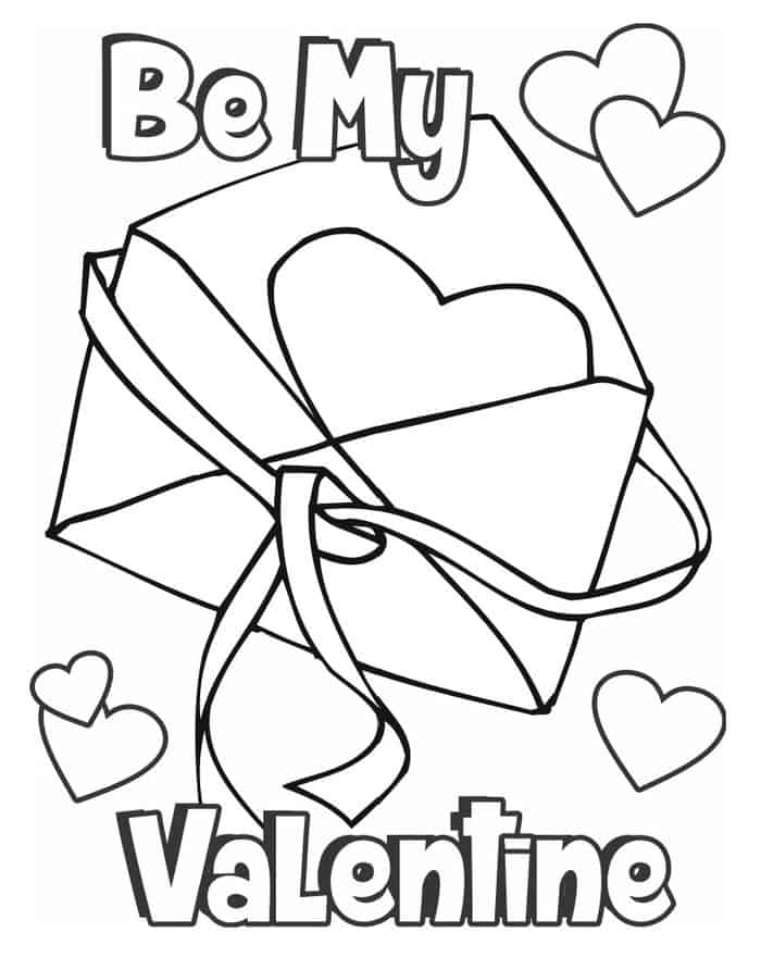 Free Valentines Day Coloring Pages Printable