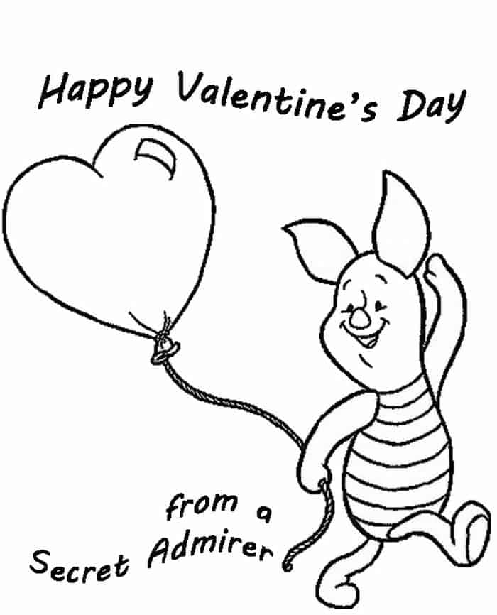 Free Valentines Day Coloring Pages