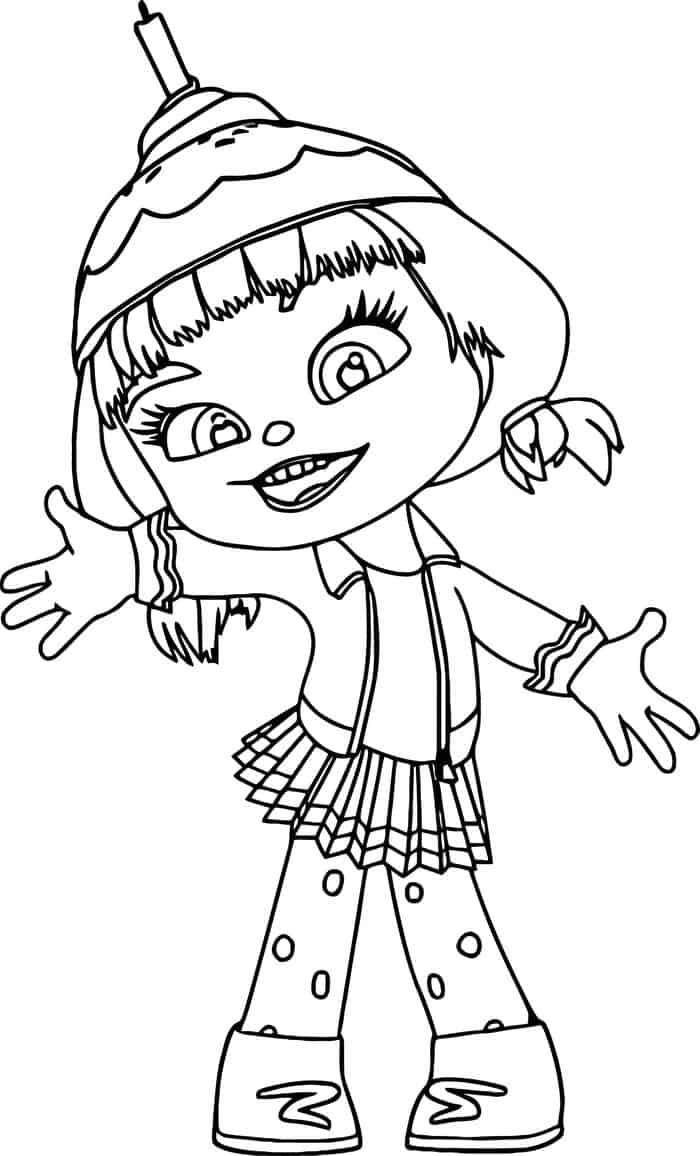 Jubileena Of Wreck It Ralph Coloring Pages