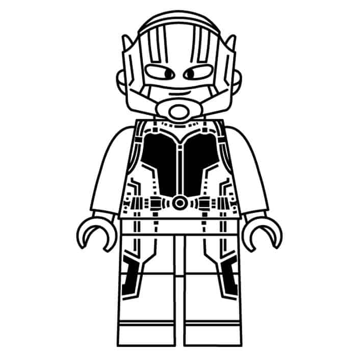 Lego Ant Man Coloring Pages