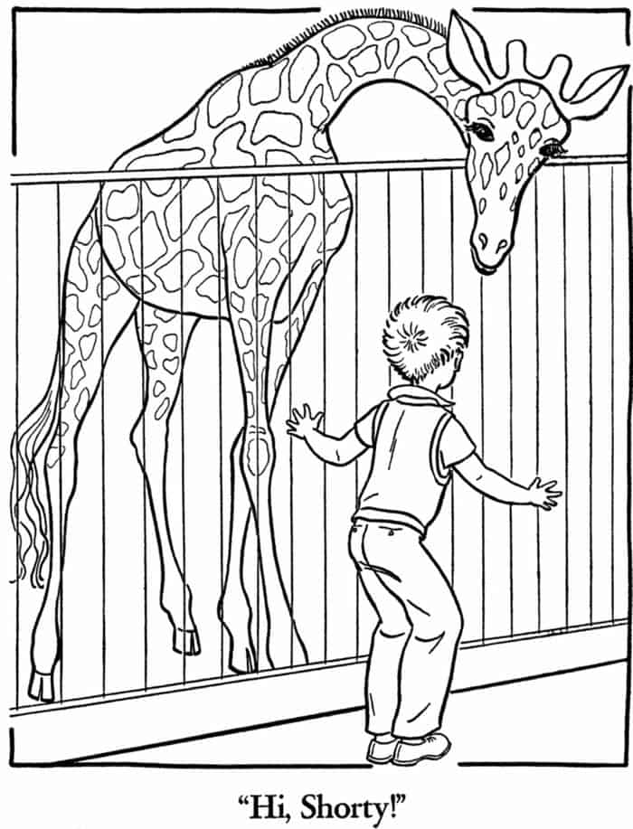 Little People Zoo Coloring Pages