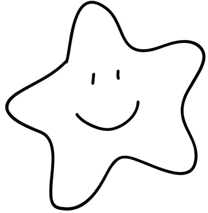 Moon And Stars Coloring Pages For Kids