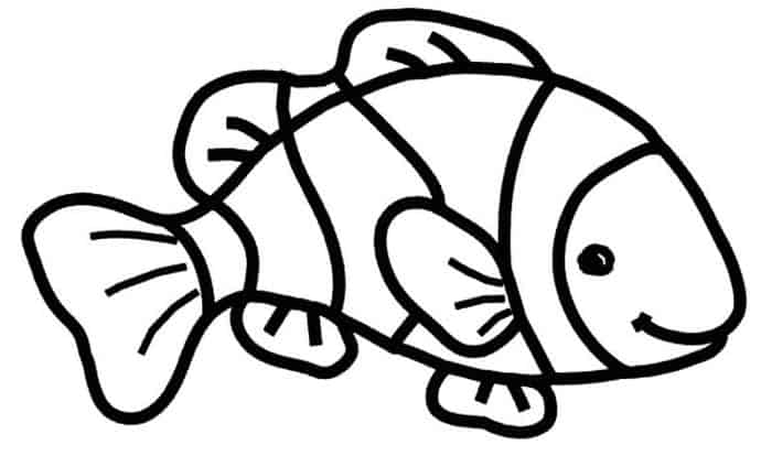 Nemo Fish Coloring Pages