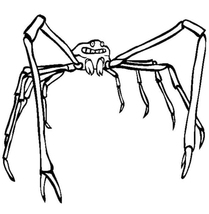 Octonauts Coloring Pages Spider Crab 1