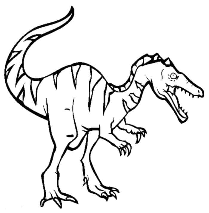 Printable Dinosaurs Coloring Pages