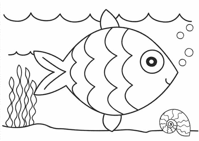 Printable Fish Coloring Pages